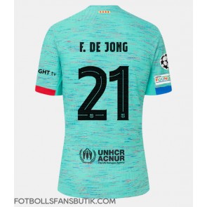 Barcelona Frenkie de Jong #21 Replika Tredje Tröja 2023-24 Kortärmad